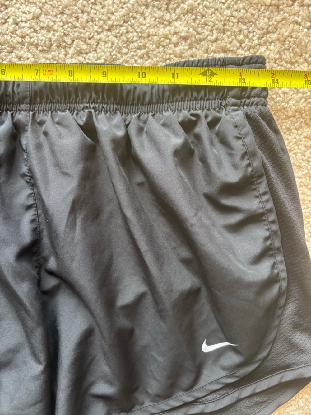 Nike Black Running Shorts S/M - Picture 2 of 7
